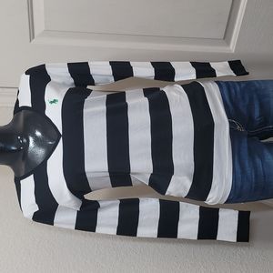 Polo Ralph Lauren Stripe Long Sleeve Blouse